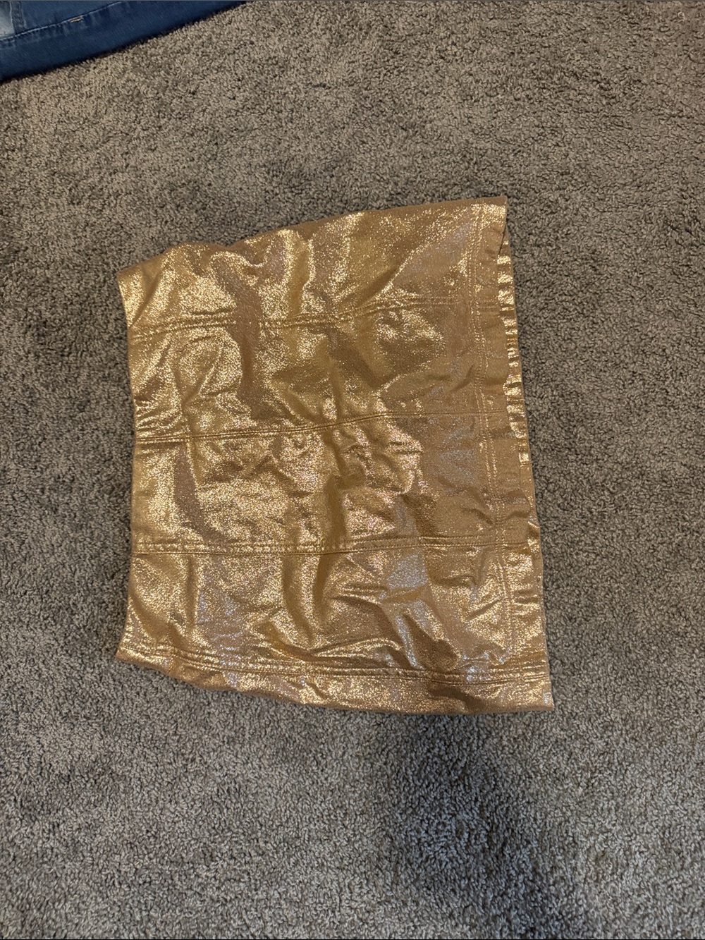 Metallic Gold skirt